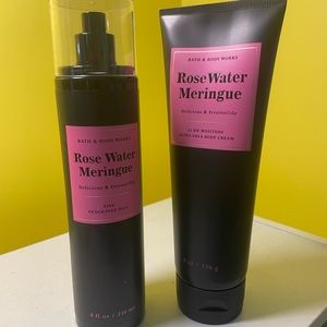 Rose Water Meringue Body Cream + Fine Fragrance Mist